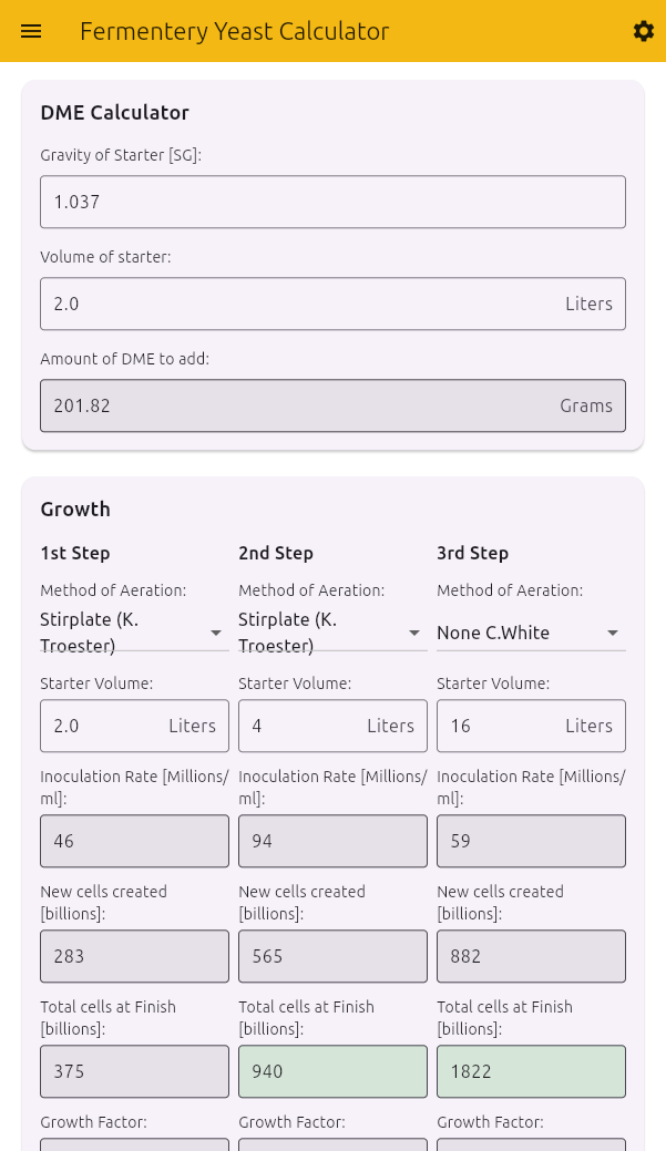 DME Calculator